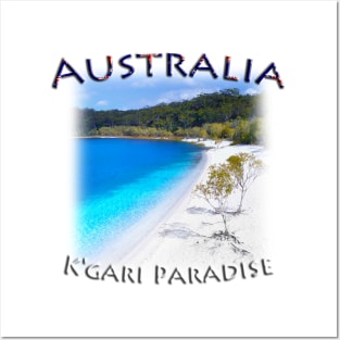 Australia, Queensland - K'gari Paradise Posters and Art